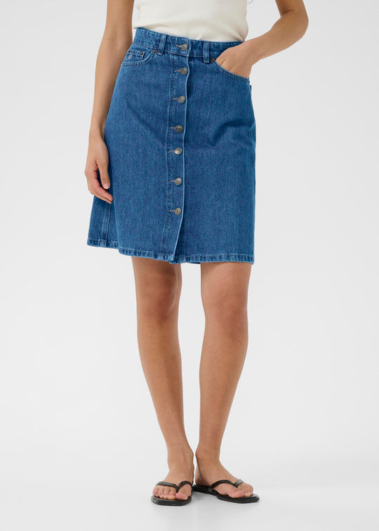 InWear KeiaIWKeza Skirt medium denim blue