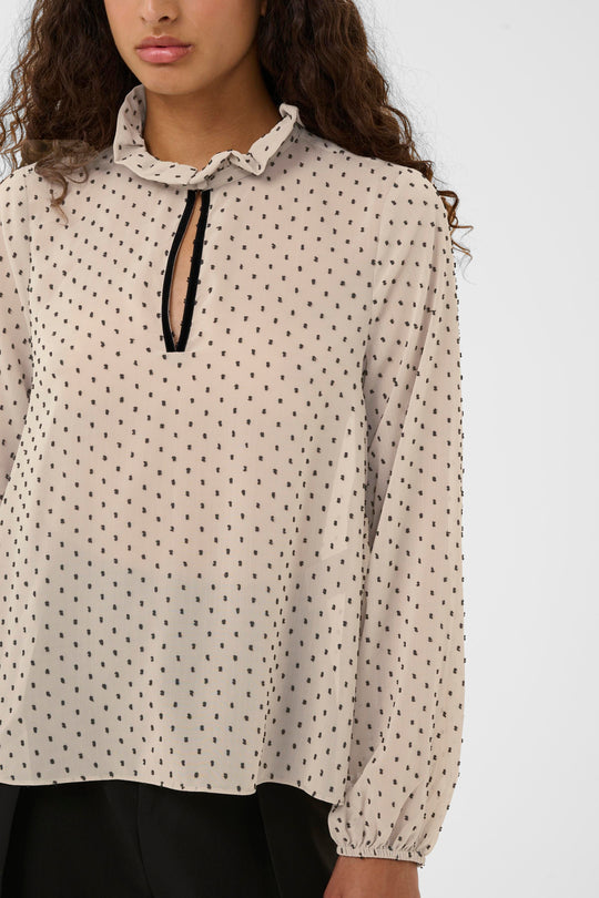 InWear Dottie blouse stone