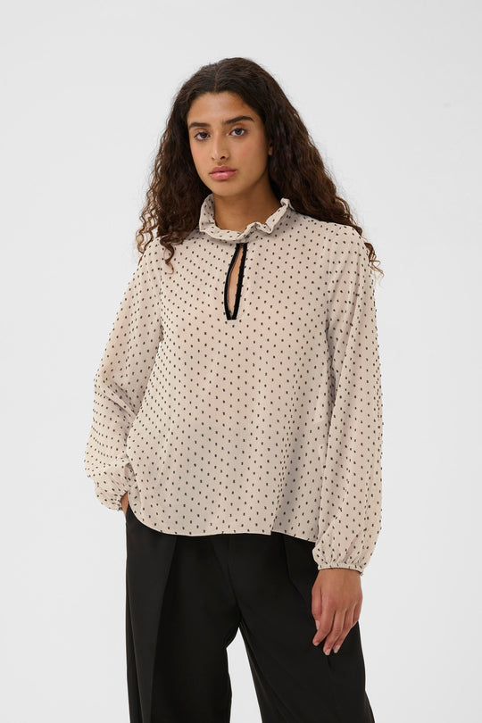 InWear Dottie blouse stone