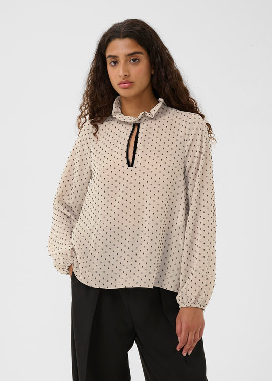 InWear Dottie blouse stone