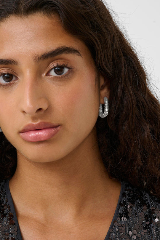 Inwear Agnes Sequin Small earring silver