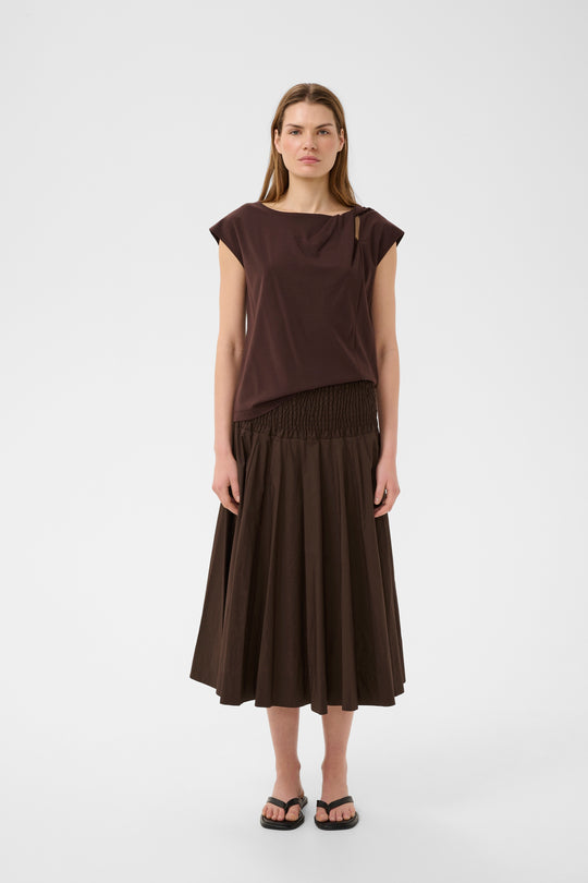 InWear Raven skirt Coffee Bean Brown