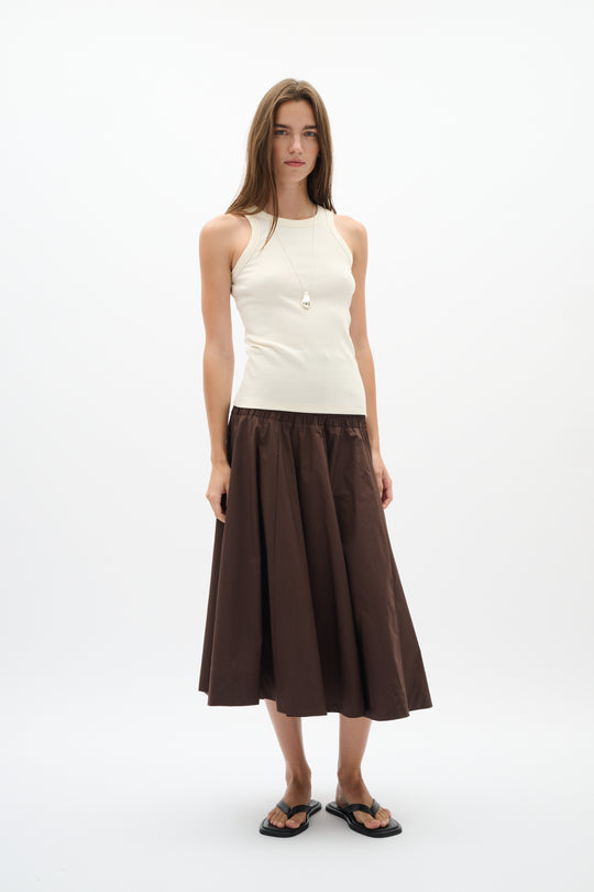 InWear Raven skirt Coffee Bean Brown