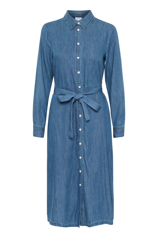 Part Two CirkePW Dress Medium Blue Denim