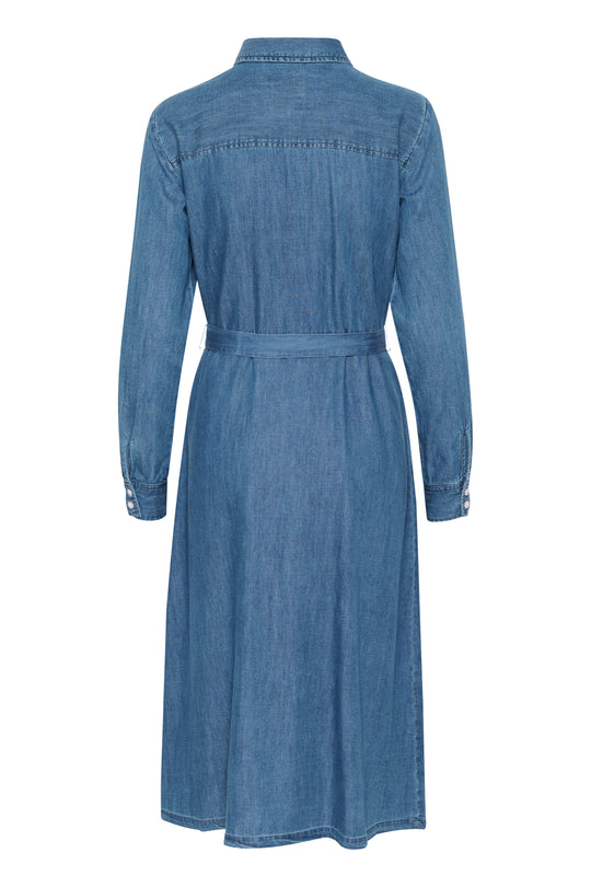 Part Two CirkePW Dress Medium Blue Denim