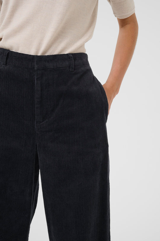 Part Two ClarissePW corduroy Pants Dark Navy
