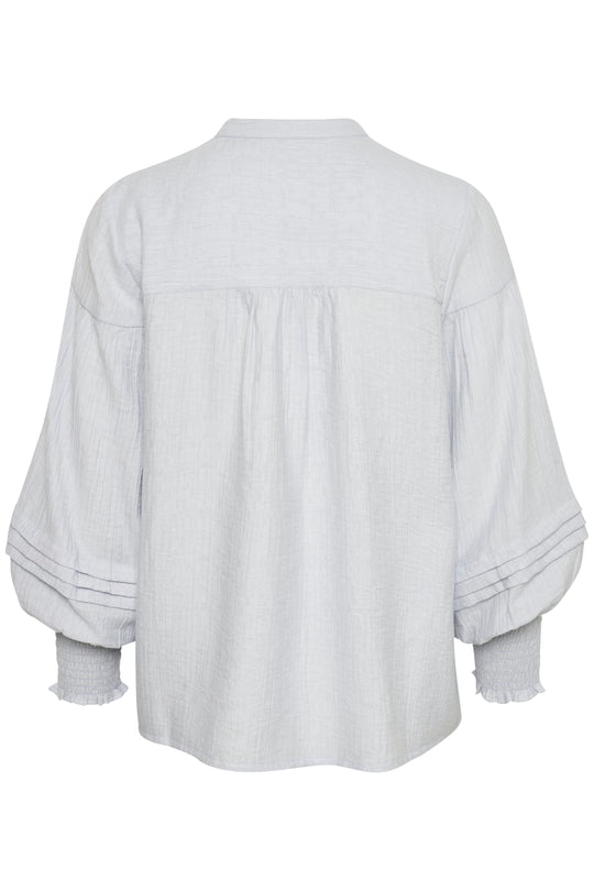 Part Two CafiasPW Blouse Gray Dawn