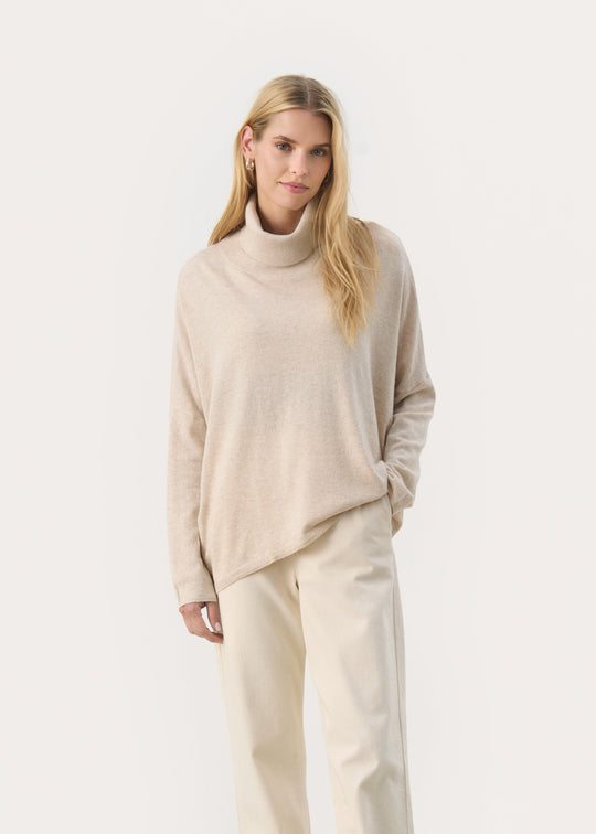 Part Two Tilane Pullover natural melange