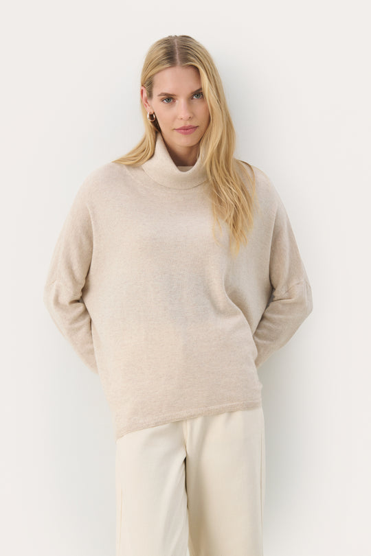 Part Two Tilane Pullover natural melange