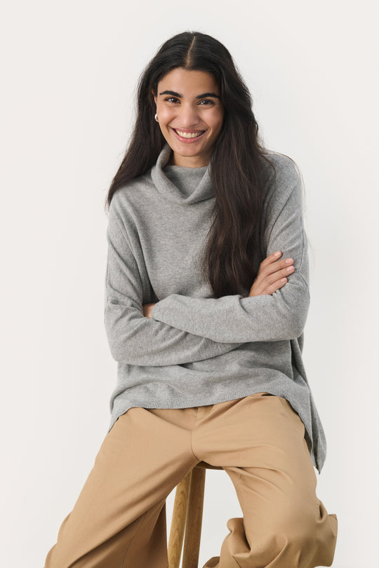 Part Two Tilane Pullover Medium grey melang