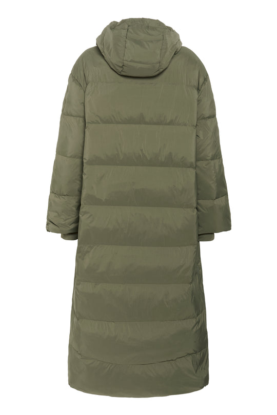 Part Two Safir Puffercoat OTW Grape Leaf Green