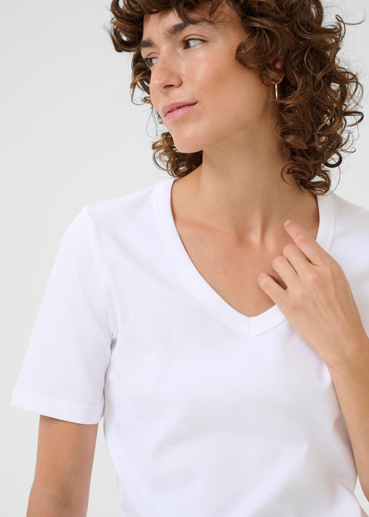 Part Two RatansaPW T-shirt S/S Bright White
