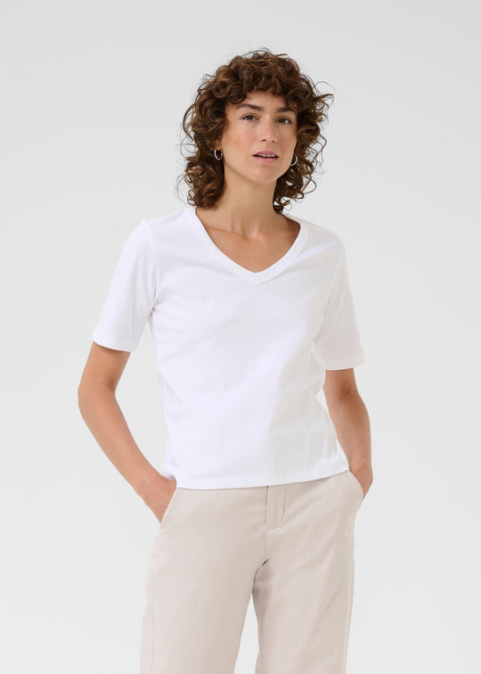 Part Two RatansaPW T-shirt S/S Bright White