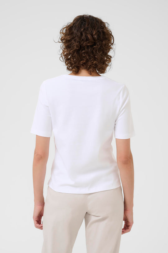 Part Two RatansaPW T-shirt S/S Bright White