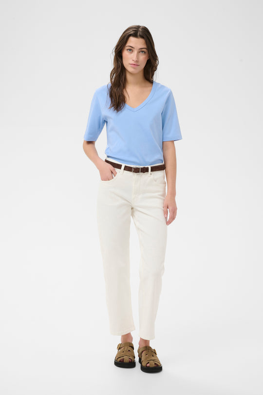 Part Two RatansaPW T-shirt Hydrangea blue