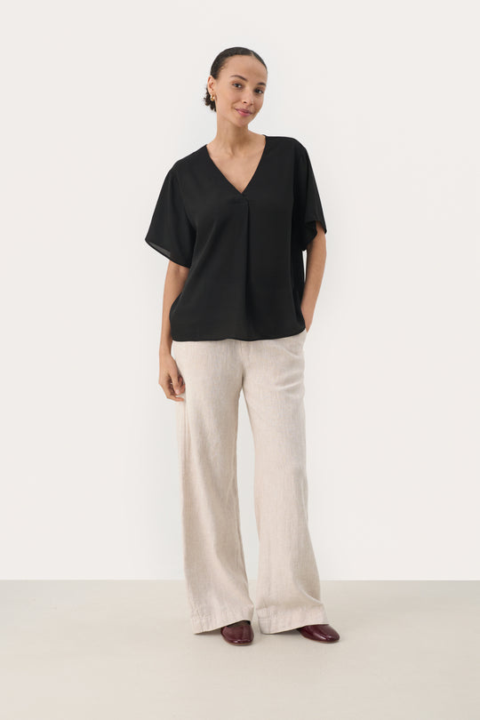 Part Two SanayaPW Blouse Black ok
