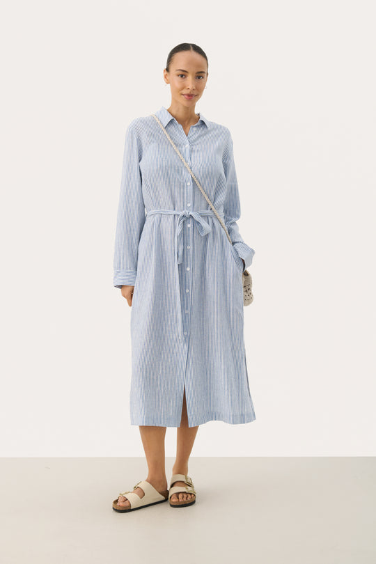 Part Two RonyaPW Dress Riviera Stripe
