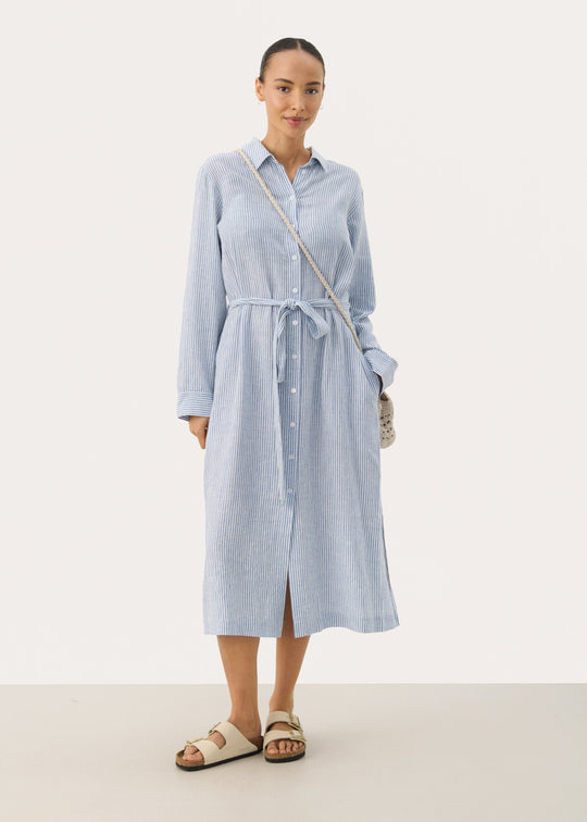 Part Two RonyaPW Dress Riviera Stripe