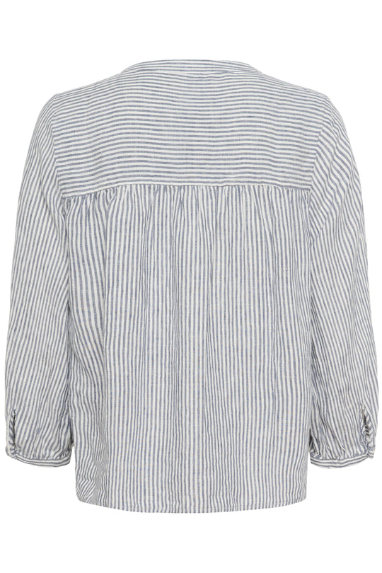 Part Two PersillesPW Shirt Oceana Stripe Blue