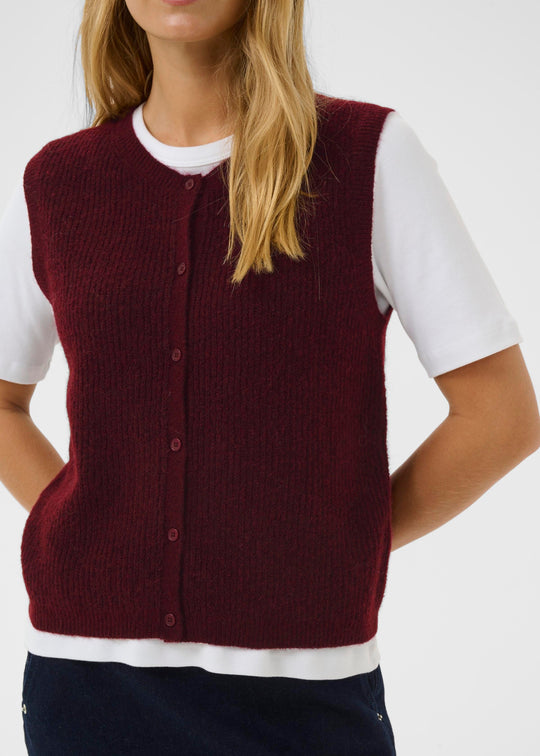 Part Two PimiraPW Waistcoat Tawny Port