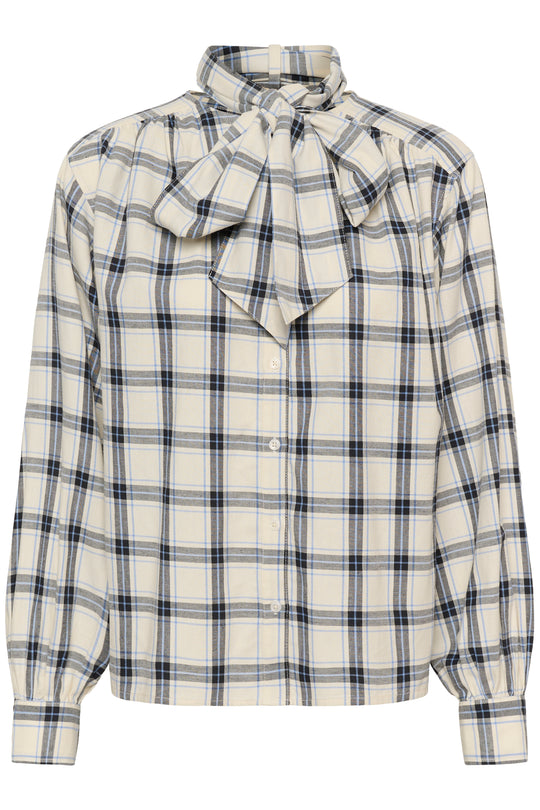 Part Two YaninasPW BL Big Dark Navy Check