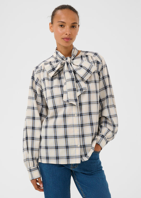 Part Two YaninasPW BL Big Dark Navy Check