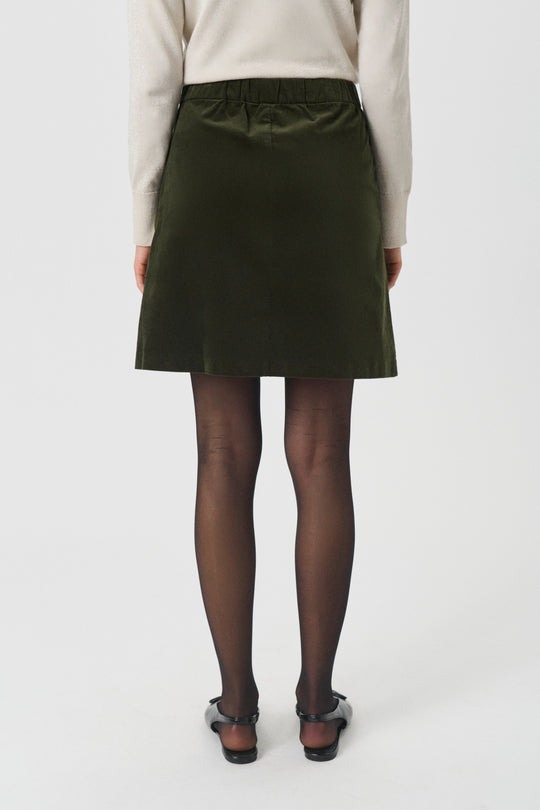 Part Two LingsPW Skirt Rosin (mørkegrøn)