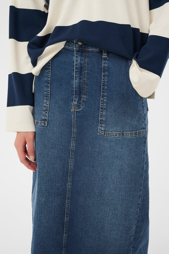 Part Two AiyaPW SK Medium Dark Blue Denim