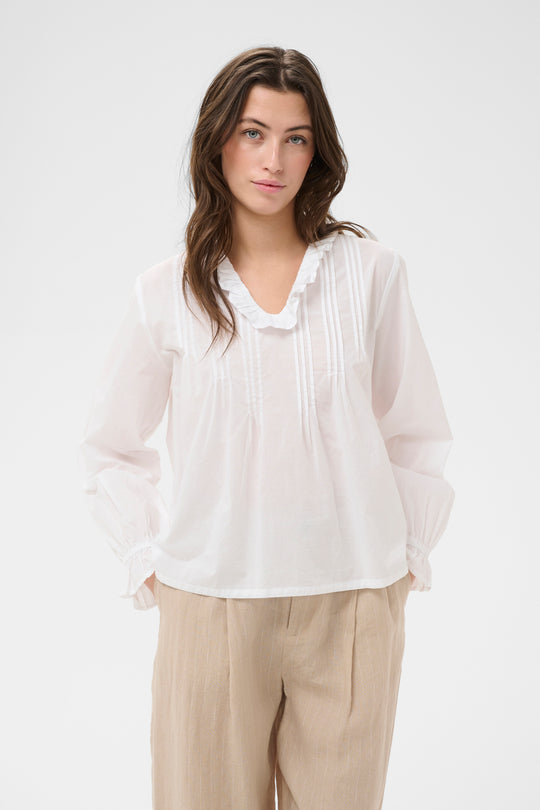 Part Two AmillaPW Blouse Bright White