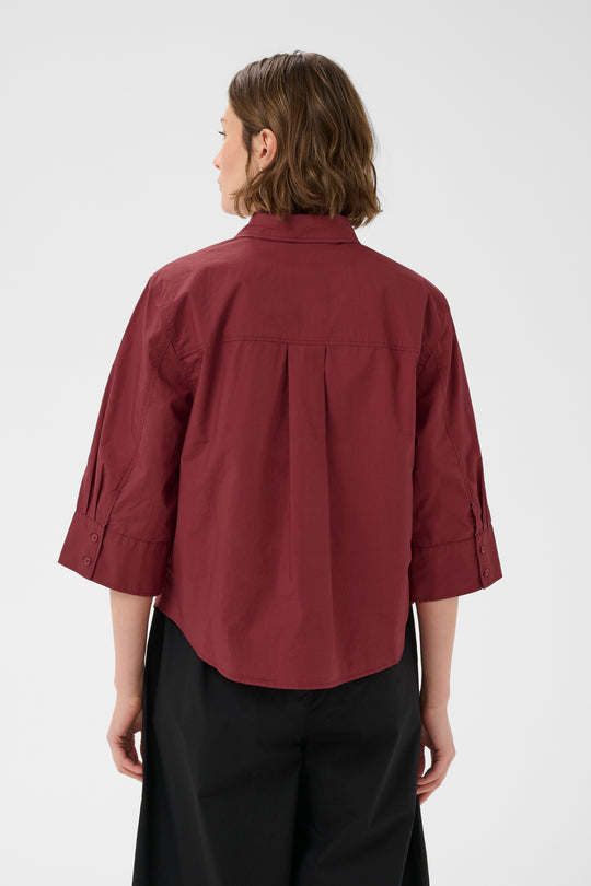 Part Two BotillaPW Shirt Burnt Russet