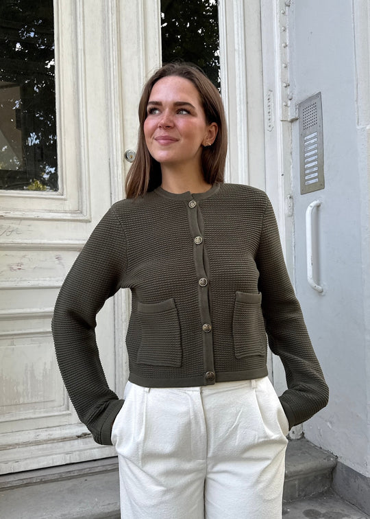Sofie Schnoor Kyrasw cardigan Green Olive