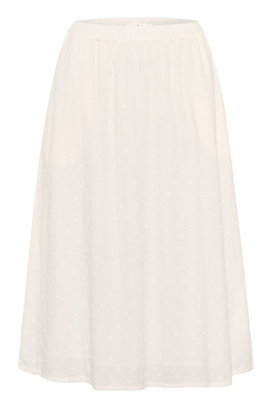 Soaked in luxury SLSunela skirt Broken White