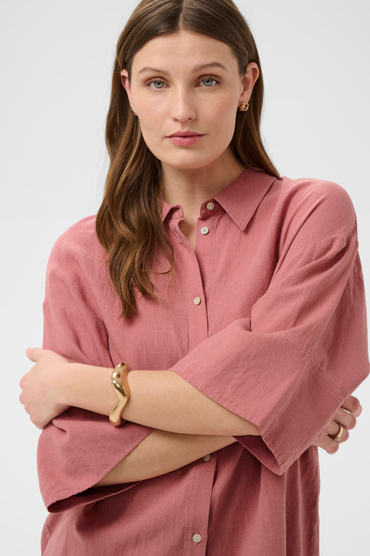 Soaked SLAria Shirt SS Ash Rose