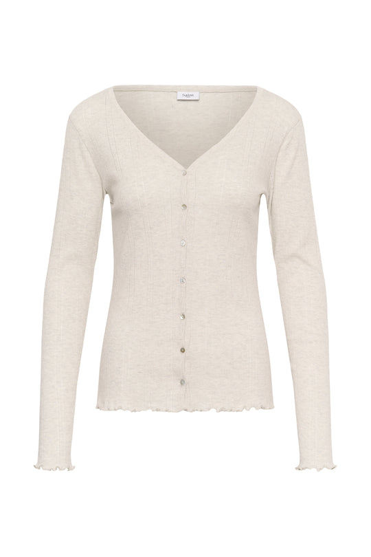 Saint Tropez GruSZ Cardigan Rice Melange