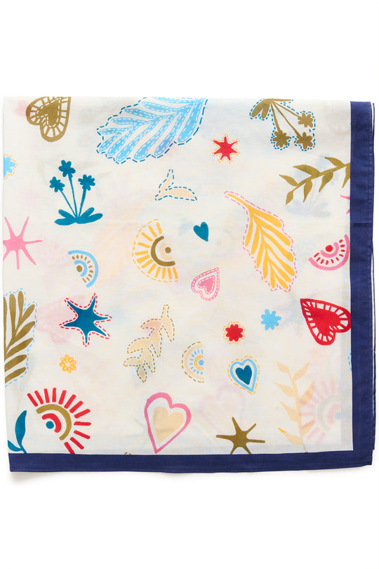 Saint Tropez JacqiSZ Scarf Playful Placement