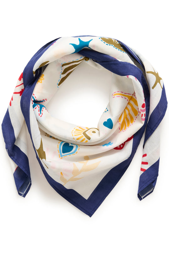 Saint Tropez JacqiSZ Scarf Playful Placement