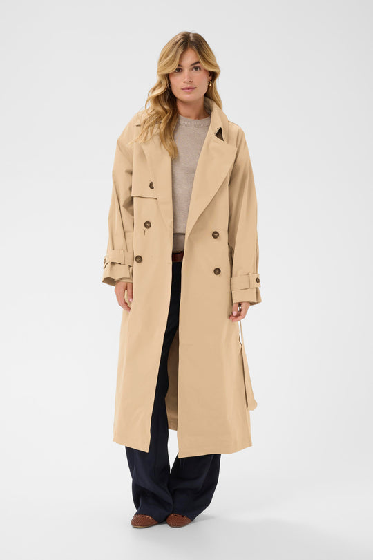 Saint Tropez OtiliaSZ Trench Coat Starfish Nature