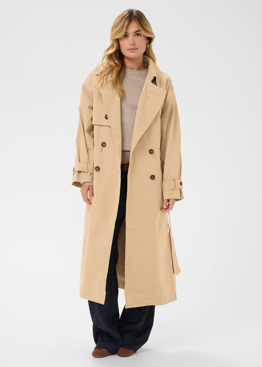 Saint Tropez OtiliaSZ Trench Coat Starfish Nature