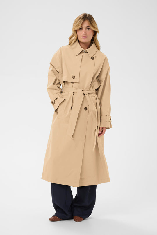 Saint Tropez OtiliaSZ Trench Coat Starfish Nature
