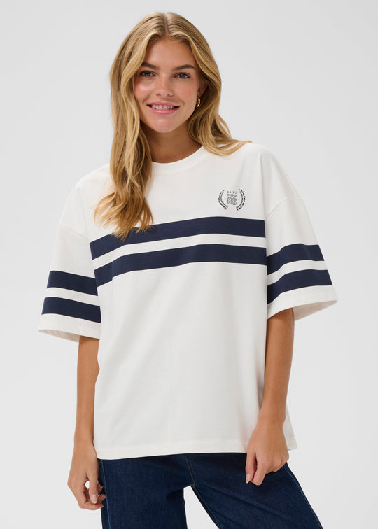 Saint Tropez ZalinaSZ SS Sweatshirt Sugar Swizzle