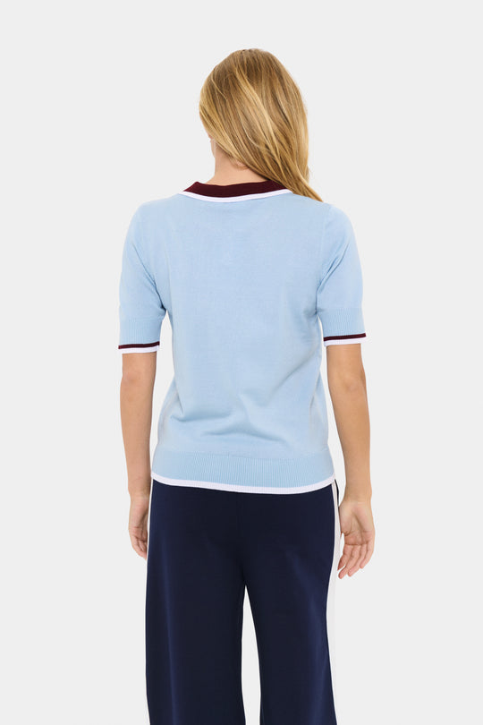 Saint Tropez Meavesz Pullover nantucket Breeze