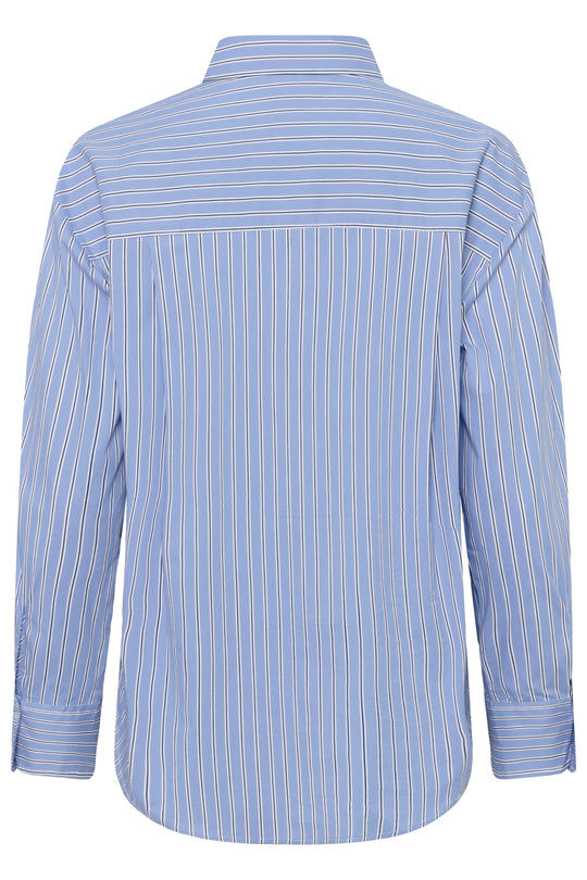 Saint Tropez MikelaSZ Shirt Baritone Vista Blue