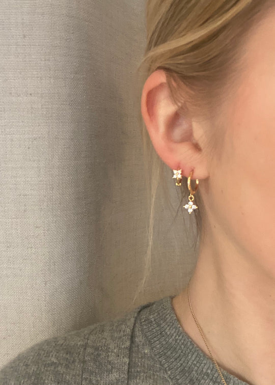 Black design by Camilla Folkman Cathy hoop