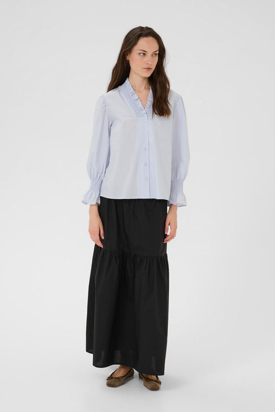 Karen By Simonsen KBChilly Shirt heather (lyseblå)