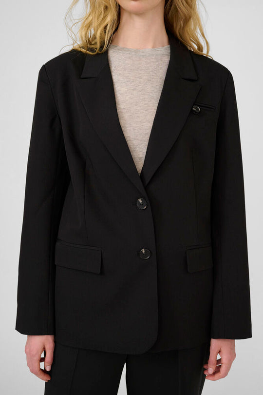 Karen by Simonsen KBRo Solid Blazer Black
