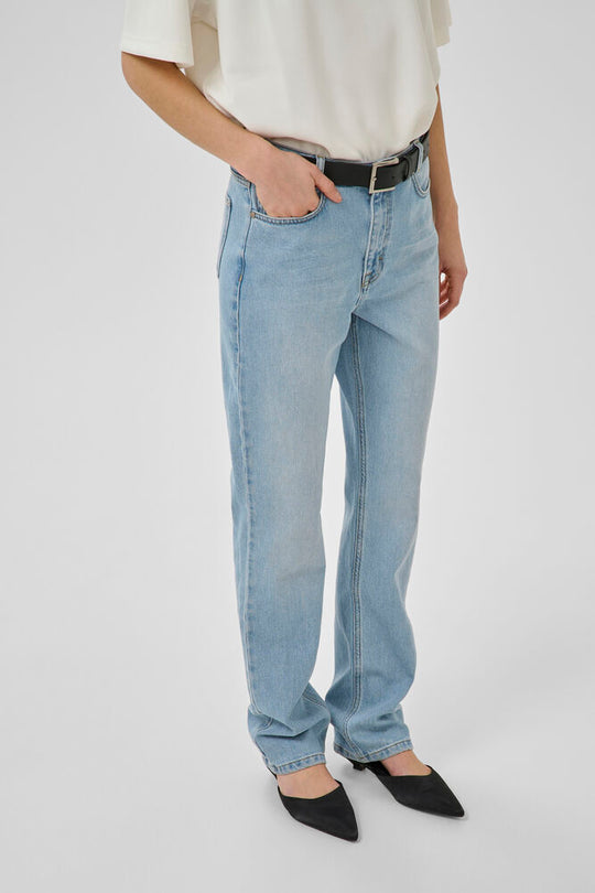 My Essential Wardrobe Jeans Straight 07 The Isa Light blue wash