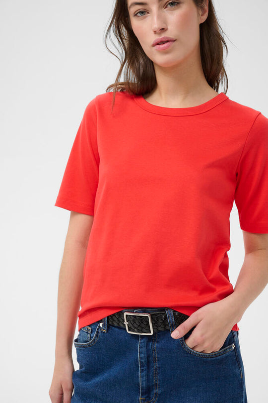 Part Two RatansaPW T-shirt poppy red