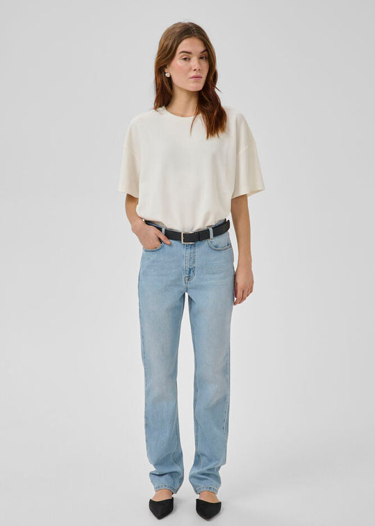 My Essential Wardrobe Jeans Straight 07 The Isa Light blue wash