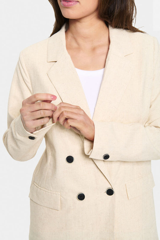 Saint Tropez Krissz Blazer Irish cream melange
