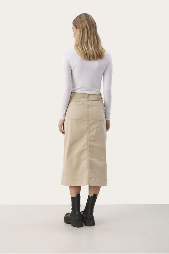 Part Two FanniesPW Skirt White Pepper